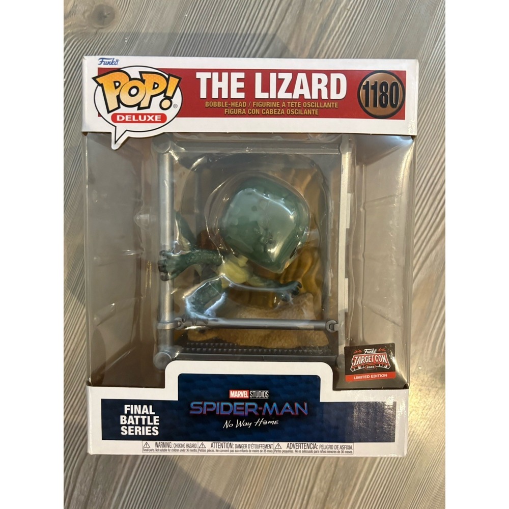 Funko Pop Marvel SPIDERMAN Final Battle Series The Lizard Target EXCLUSIVE #1180
